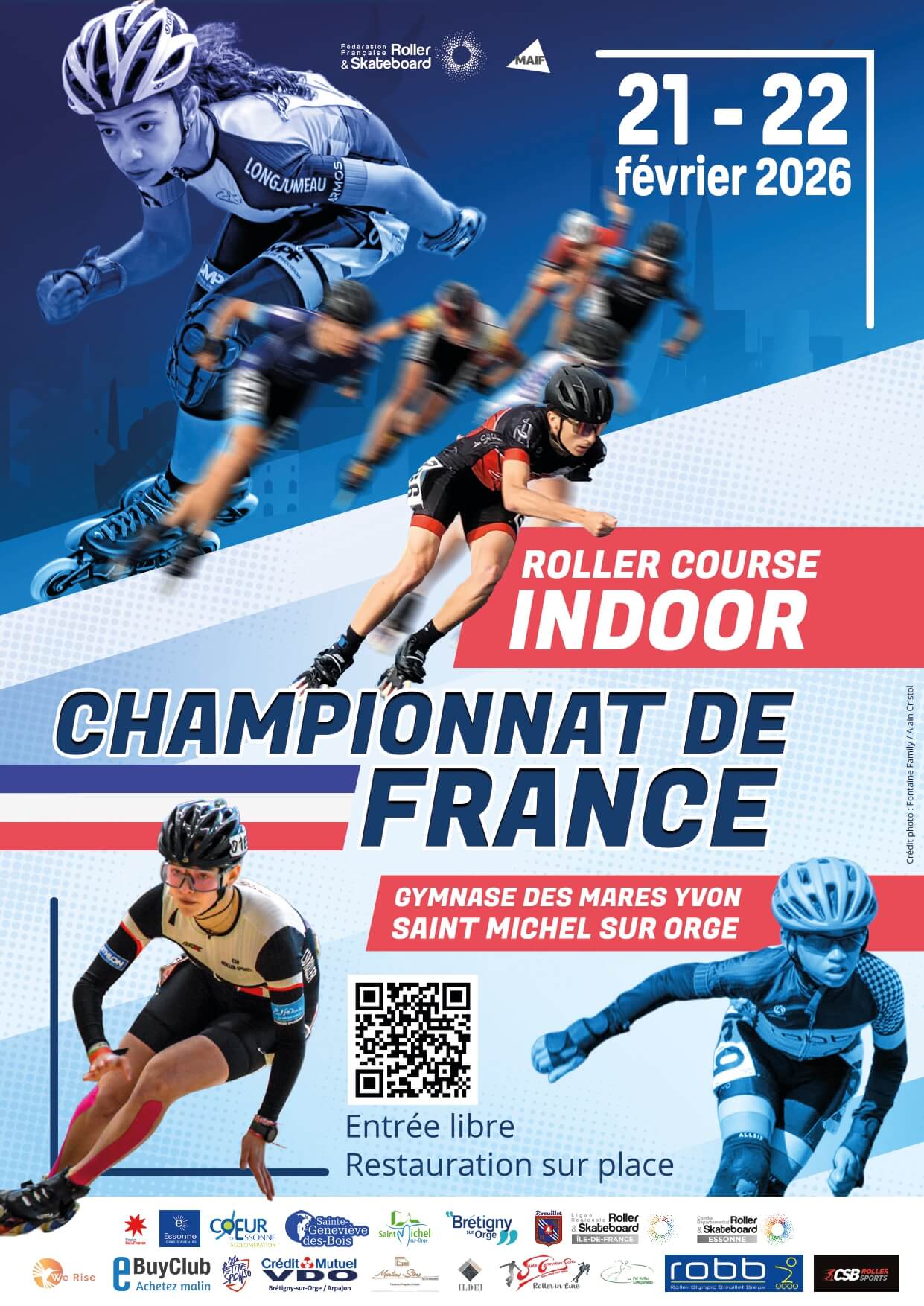 Affiche France Indoor 2026